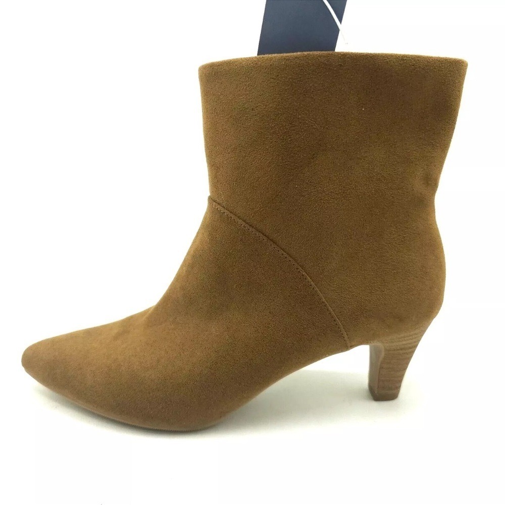 NWT Universal Thread Frances Brown Suede Ankle Boots Size 9.5 - Picture 7 of 12